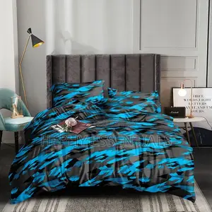 Standard Duvet, Bedsheet With 4 Pillow Cases