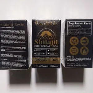 Shilajit Capsule Increase Stamina, Boost Immunity, -60 Capsule