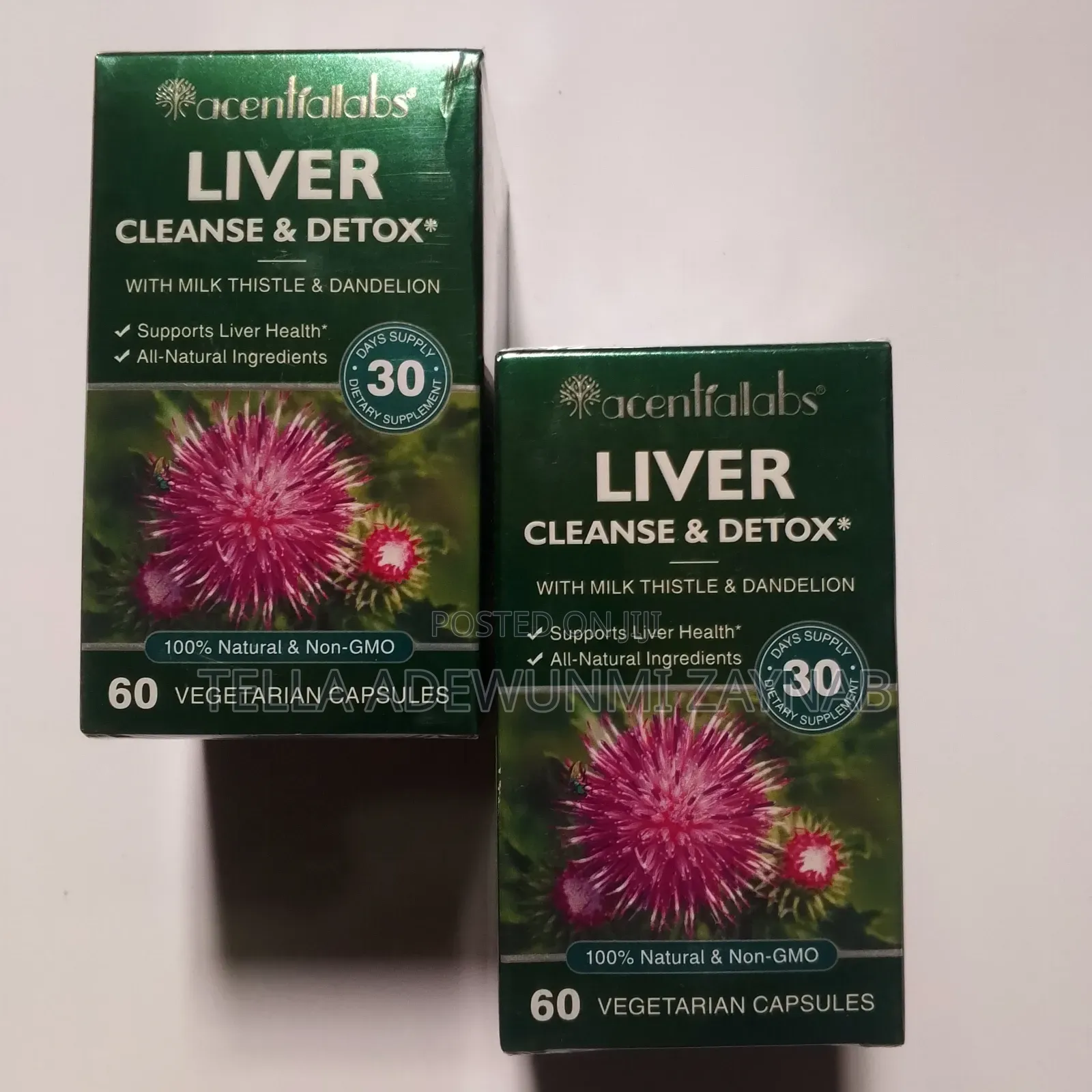 Liver Cleanse Detox -60 Capsule
