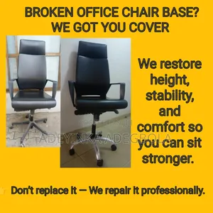Broken Office Chair Base? Sinking/Unstable Chair? We’Ve Got U Covered