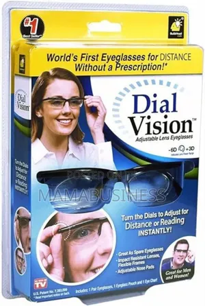 Adjustable Dial Vision Glass