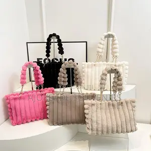 Fashion Plush Tote Bag.