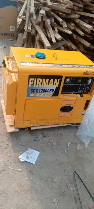 Original Firman Diesel Generator 12 Kva 100% Copper Coin