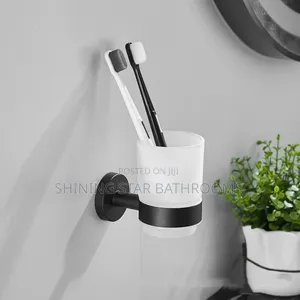 Black Ceramic Cup Holder