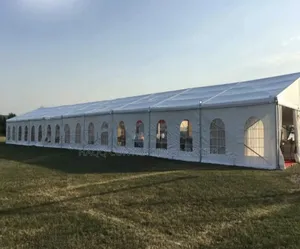 10m Width Clear Span Marquee Tent With Lining Decoration for Wedding