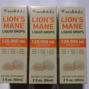 Lion Mane Drops - Boost Brain Function 60ml
