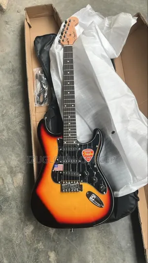 Fender 6 String Electrical Lead Guitar 24 Frets With  Belt Bag