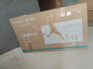 New Hisense 43inch Android Smart Tv+ Remote