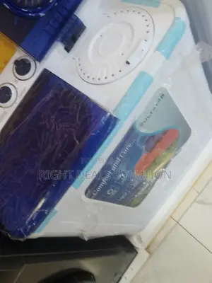 Polystar White Twin Tub Washer: 10kg Top Load With Magic Filter