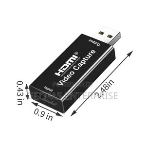 1080p Hdmi to Usb Video Capture Card for Live Streaming Record