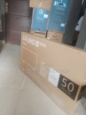 New Lg 50inch Frameless Smart Tv