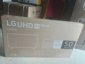 Lg 50inch 1080p Smart Tv + Remote