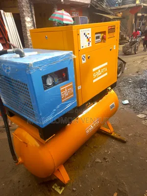 Complete Unit of Industrial Screw Air Compressor 10hp
