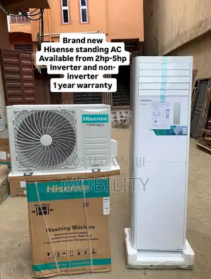 Hisense Standing Inverter and Non Inverter Ac Available