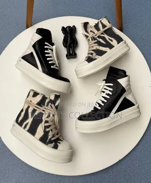 Top Quality Rick Owen High Top Sneakers