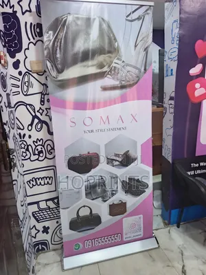 Roll Up Banner Printing (33 X 81 Inches)