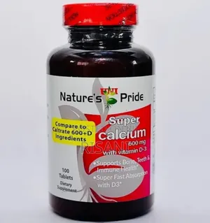 Nature’S Pride Super Calcium 600mg + Vit D3 X 100tabs