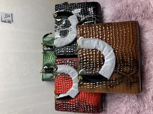Lizard Pattern Princess Diana Handbag Bag