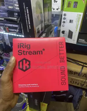Irig Live Stream Stereo Interface