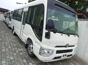 New Toyota Coaster 2025 White
