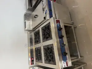 Industrial Gas Cooker ( 4 Burners) Standing