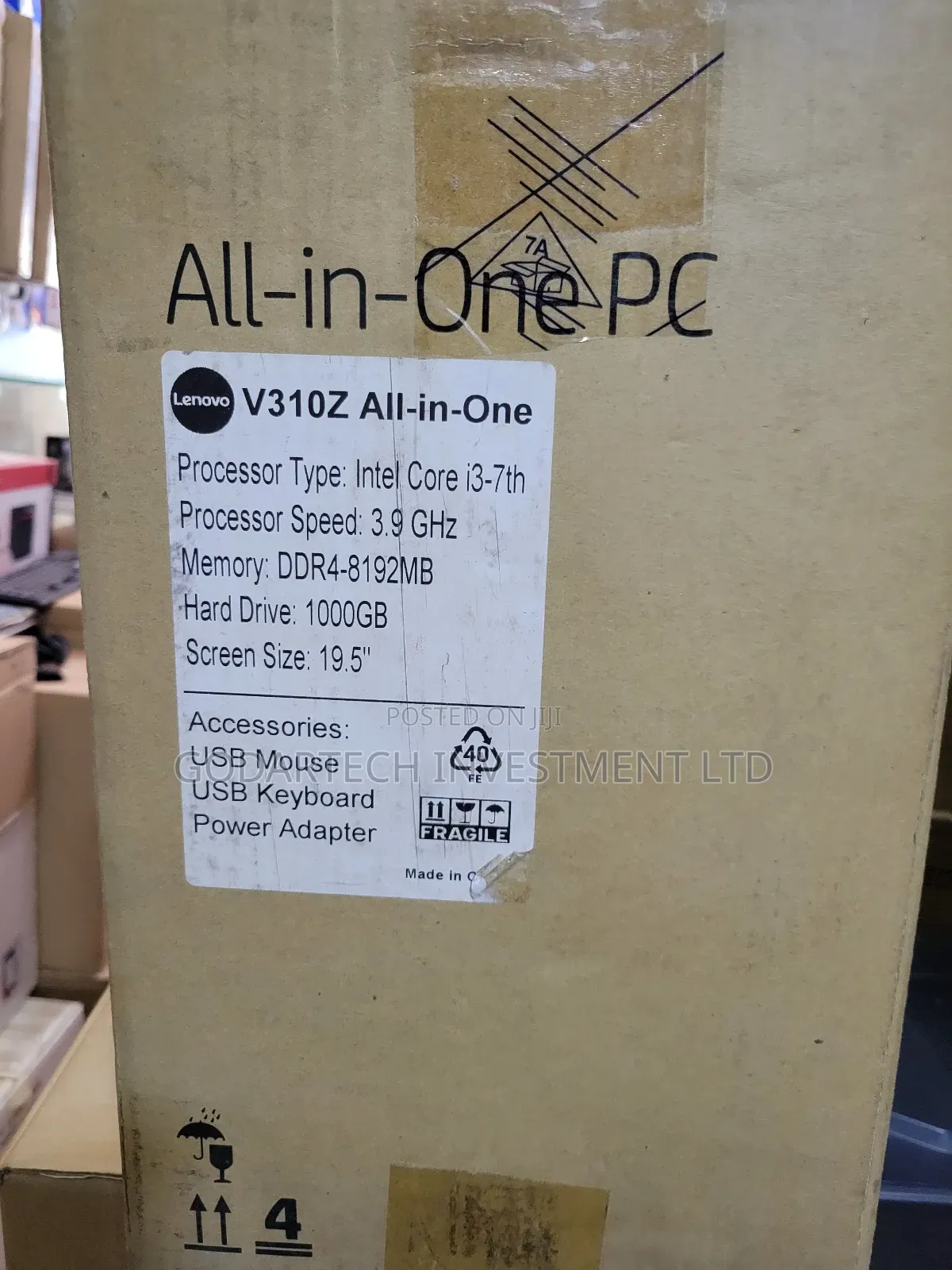 New Desktop Computer Lenovo 8GB Intel Core i3 HDD 1T