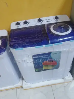 Polystar 10kg Twin Tub: Powerful Wash Fast Spin Cycle Combo