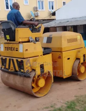 Roller Compactor Working Effectively Available for Hire in Lagos