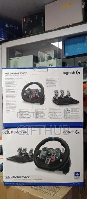 New Logitech G29 Driving Force Steering Wheel