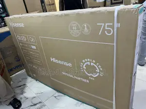 Large Screen Hisense 75′′ Qled Smart Tv (75q6q)
