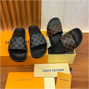 Louis Vuitton Waterfront Mule Eclipse Slides 100% Authentic
