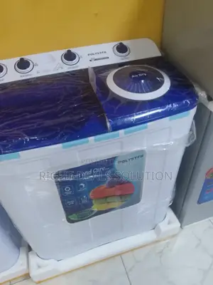 Dual-Action Cleaning: Polystar 10kg Machine With Pulsator Spin Dry