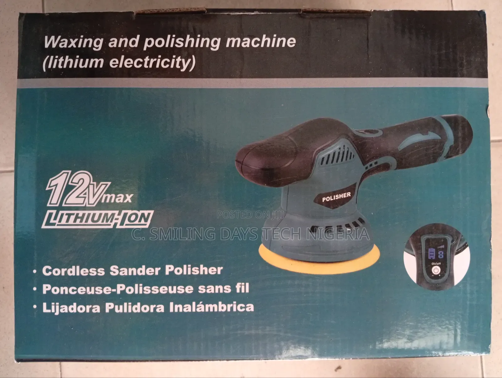 Rechargeable Sanding Machine