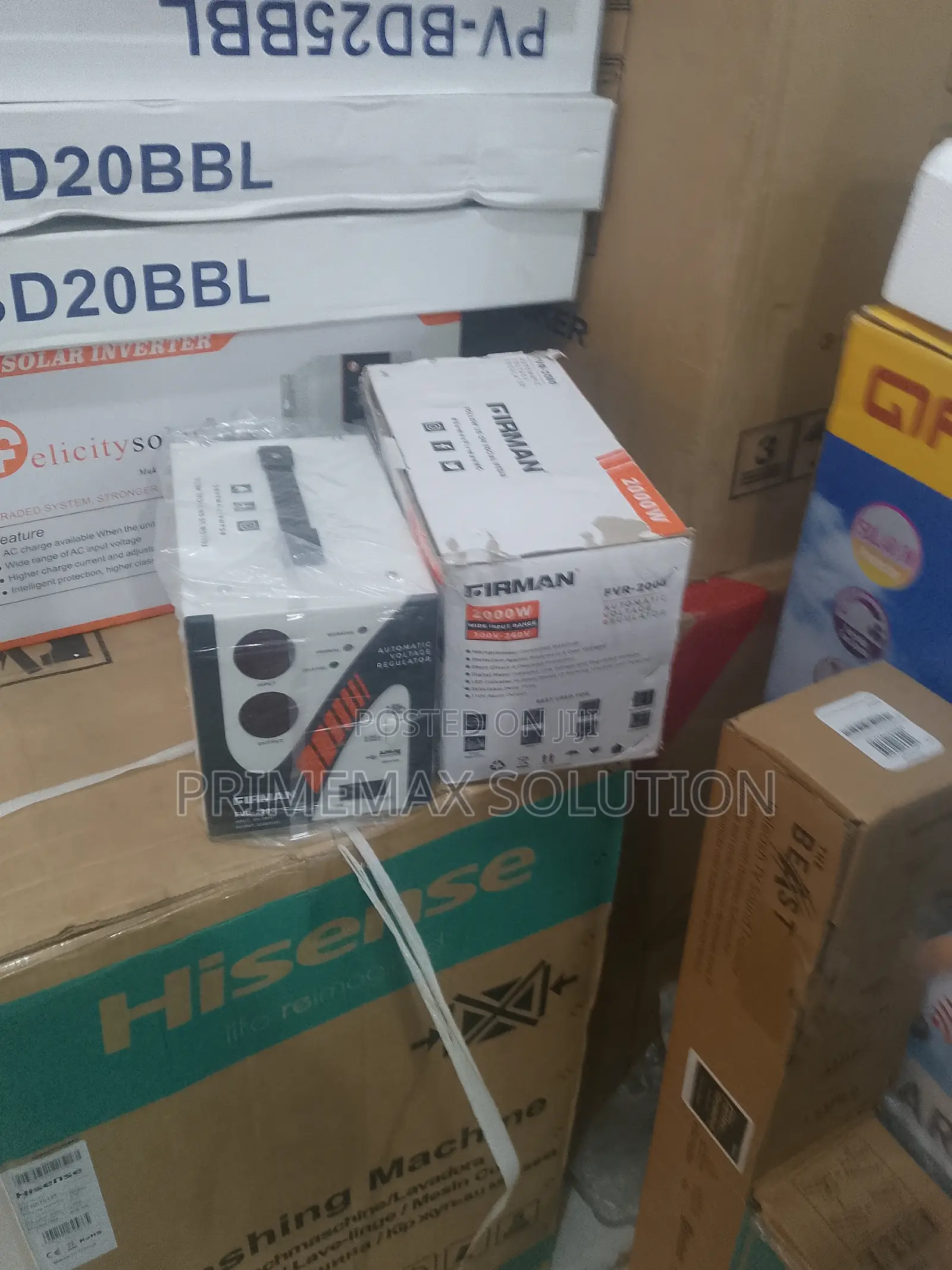 Super Stable Firman 2000w Floor Voltage Protector