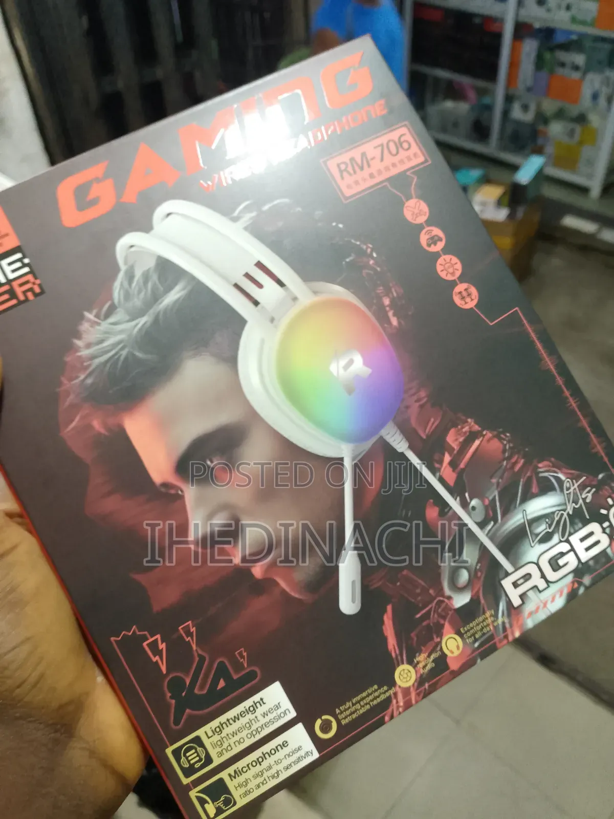 Gaming Wired Headphone Rm_706