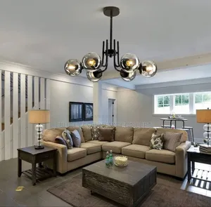 Nordic Glass Luxury Chandelier Light for Modern Homes Living Room, Bar