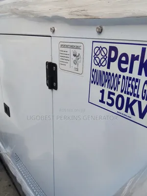 150kva Perkins Soundproof Generator 💯 Copper Coil Available Now