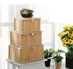 3in1 Bamboo Storage Set