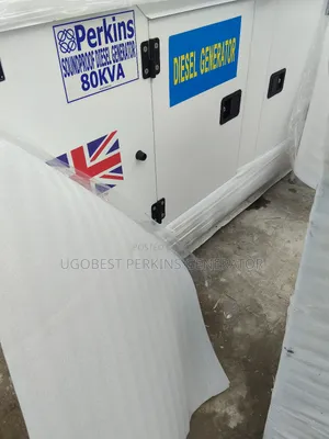 80kva Perkins Soundproof Generator 💯 Copper Coil Available Now
