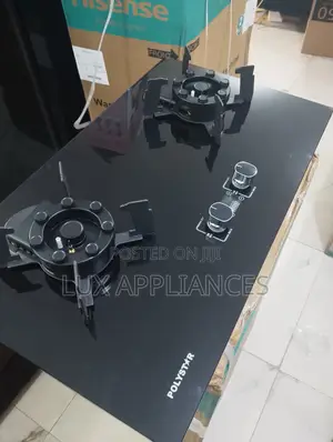 Polystar Kitchen Gas Hob – 2 Burners
