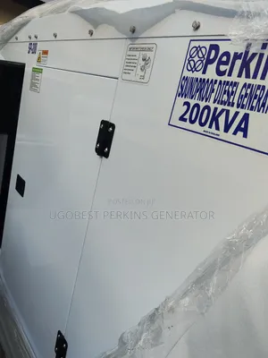 200kva Perkins Soundproof Generator Available With Two Years Warranty