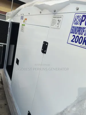 200kva Perkins Soundproof Generator 💯 Copper Coil Available Now