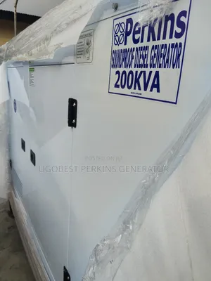 200kva Perkins Soundproof Generator Available Now
