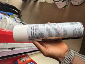 3m Stainless Steel Cleaner Polish.