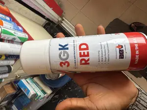 3gk Class H Anti-Tracking Varnish in Red.