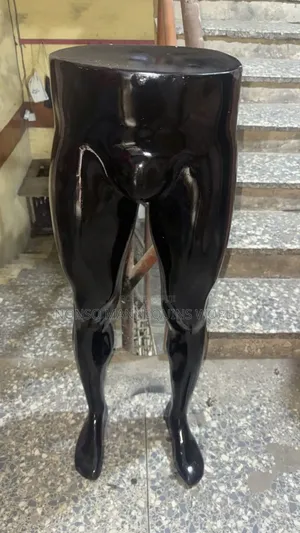 Fibre Male Waist Black Colour Mannequin