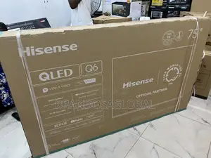 Hisense 75′′ Smart Qled Tv With Energy-Efficient Display (75q6q)