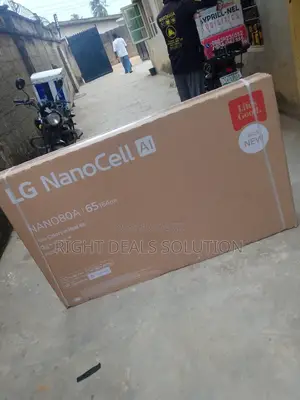Sleek Powerful: Lg 65-Inch Nanocell Smart Tv With Ai Sound