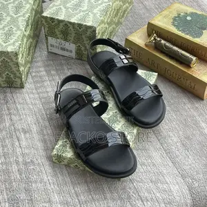 Original Gucci Leather Sandals