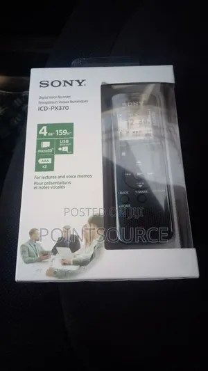 Sony 4gb Digital Voice Recorder | Px370